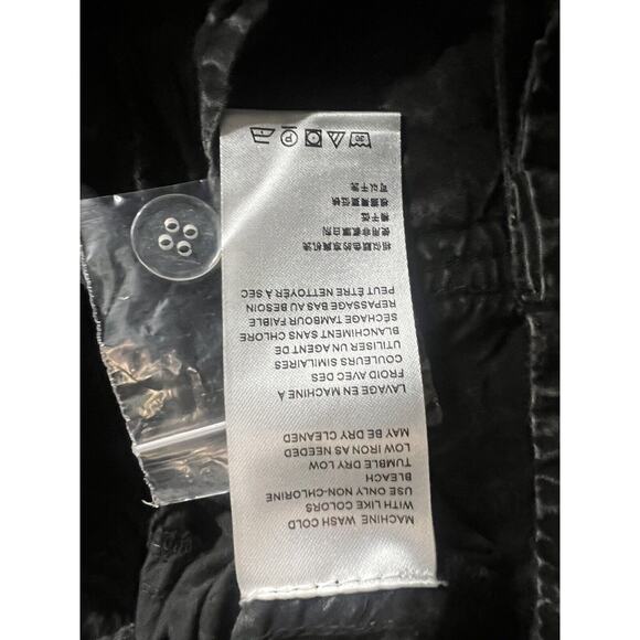 Free People Moon Bay Parachute Shorts Size Large Black - Picture 6 of 8